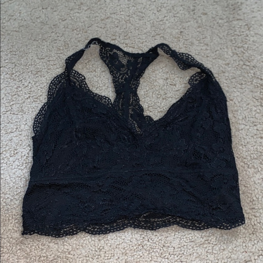 Black bralette